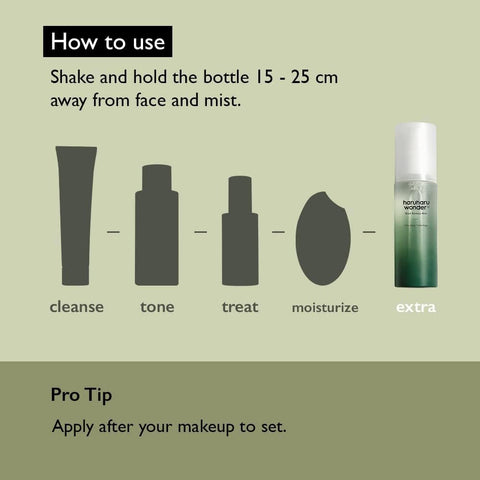 Haruharu Wonder Black Bamboo Mist (80Ml)