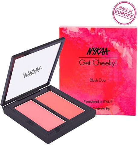 Nykaa Get Cheeky!  Blush Duo  Malibu Barbie 03