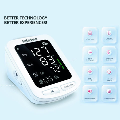TRISTER DIGITAL BLOOD PRESSURE MONITOR  TS-305BM