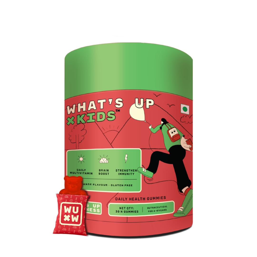 What's Up Wellness Multivitamin Gummies D30 Days Pack (Age 5 Ð17 Years)