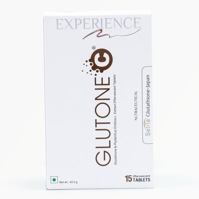 Glutone C–Glutathione & Vitamin C Effervescent Tablets 15