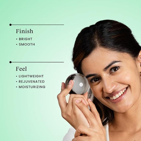 Foxtale Brightening Under Eye Cream With Vitamin C, Caffeine & Hyaluronic Acid