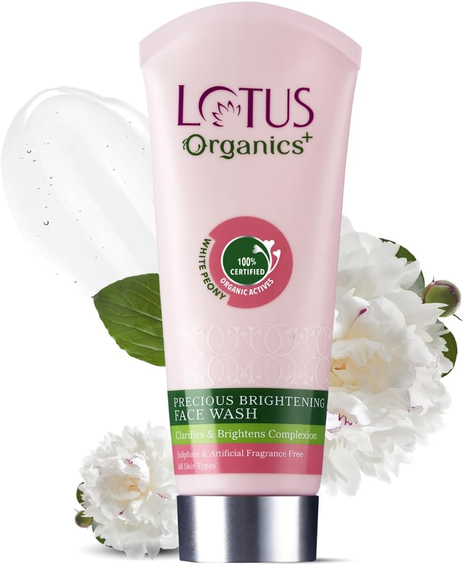 LOTUS Organics+ Precious Brightening Face Wash 100g