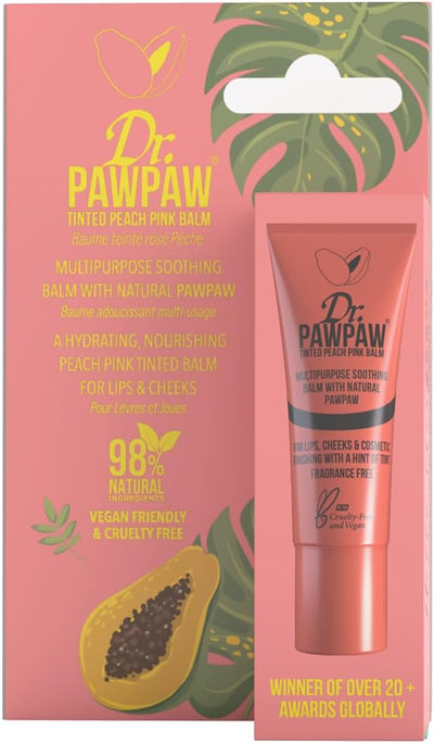 Dr. Pawpaw Tinted Peach Pink Balm 10 Ml: 800542