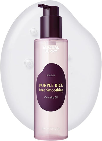 Eqqualberry Purple Rice Double Cleanse Combo