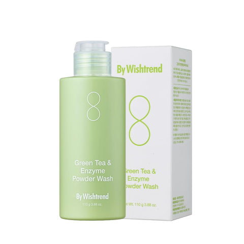 BY WISHTREND Green Tea and Enzyme Powder Face Wash 3.88 oz (1 Pack)