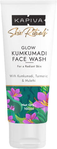 KAPIVA Glow Kumkumadi face Wash + Aloe Rose gel  + Kumkumadi face oil combo