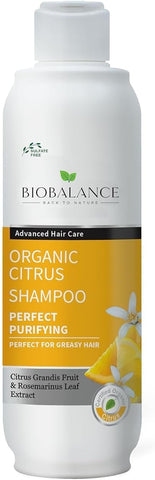 Biobalance Org Citrus Shampoo For Greasy Hair 330ml