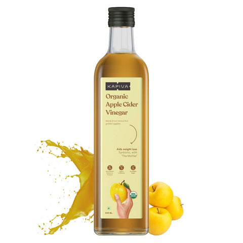 Valeo Hair+ Kapiva Organic Apple Cider Vinegar (Golden Apples) 500 Ml (2/Pack) + Valeo Marine Collagen