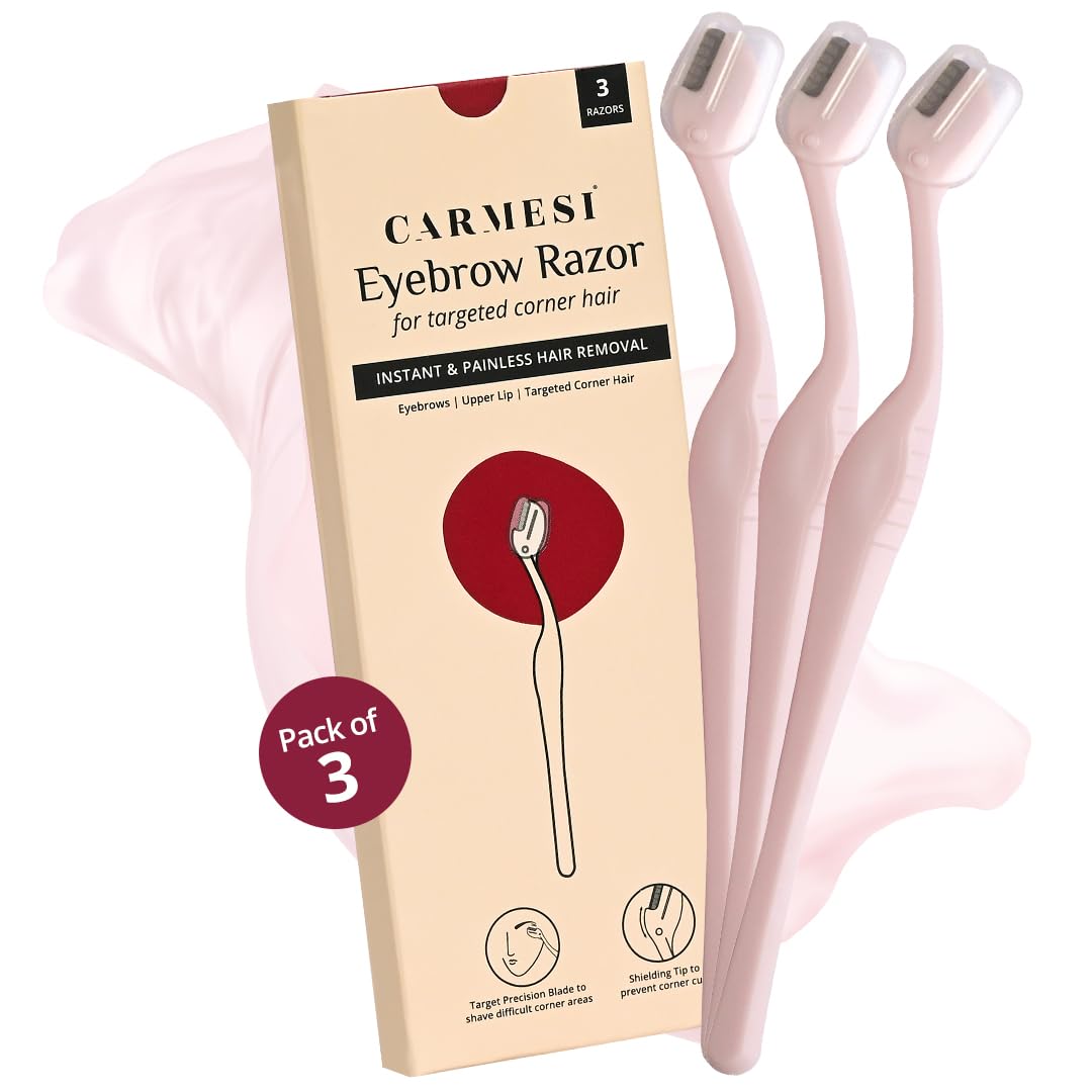 Carmesi Eyebrow Razor Pack of 3