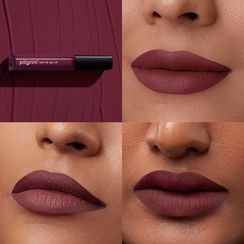 Pilgrim Liquid Matte Lipstick - Berry Tease