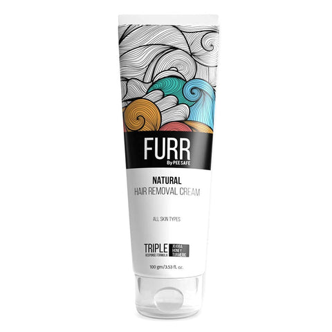 Pee Safe FURR Natural Hair Removal Cream 100gm