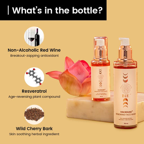 BiE Vin Rouge -Renewing Face Wash 50 ml