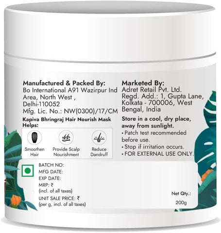 Kapiva Bhringraj Hair Nourish Mask