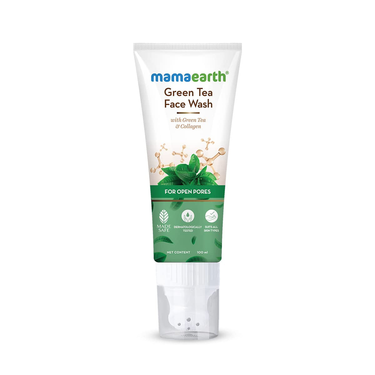 Mamaearth-Green Tea Face Wash 100 Ml