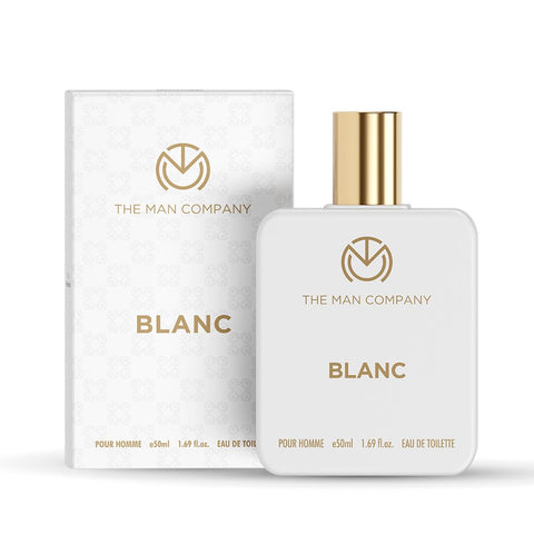 The Man Company Blanc EDT Luxury Perfume for Men Eau de Toilette - 50 ml