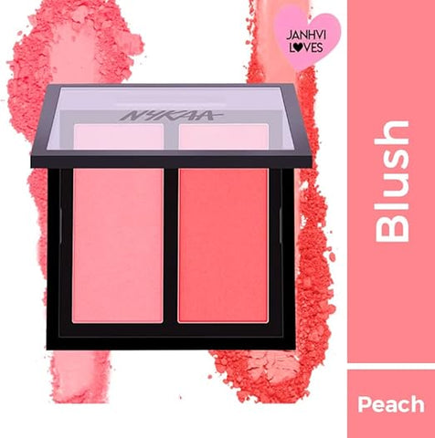 Nykaa Get Cheeky!  Blush Duo  Malibu Barbie 03