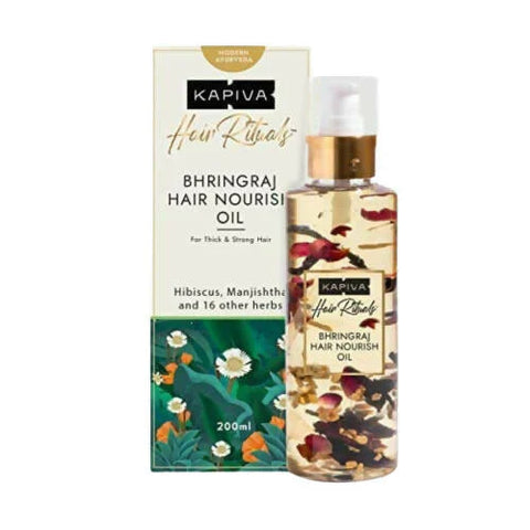 Kapiva Ayurveda Hair Rituals Bhringraj Hair Nourish Oil - 200 ml