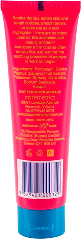 Pure Paw Paw Oint Lip Blm Strwbery 25G