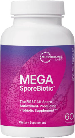 Microbiome Labs MegaSporeBiotic - Spore Based Probiotic to Support Gut Health