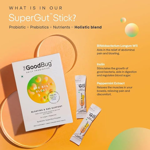 The Good Bug Bye Bye Bloat Stick 30's Pack