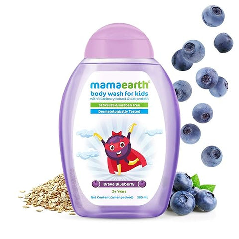 Mamaearth Brave Blueberry Body Wash 300 ml