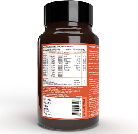 HK Vitals Fish Oil & Multivitamin Tablets Combo - 60 Each