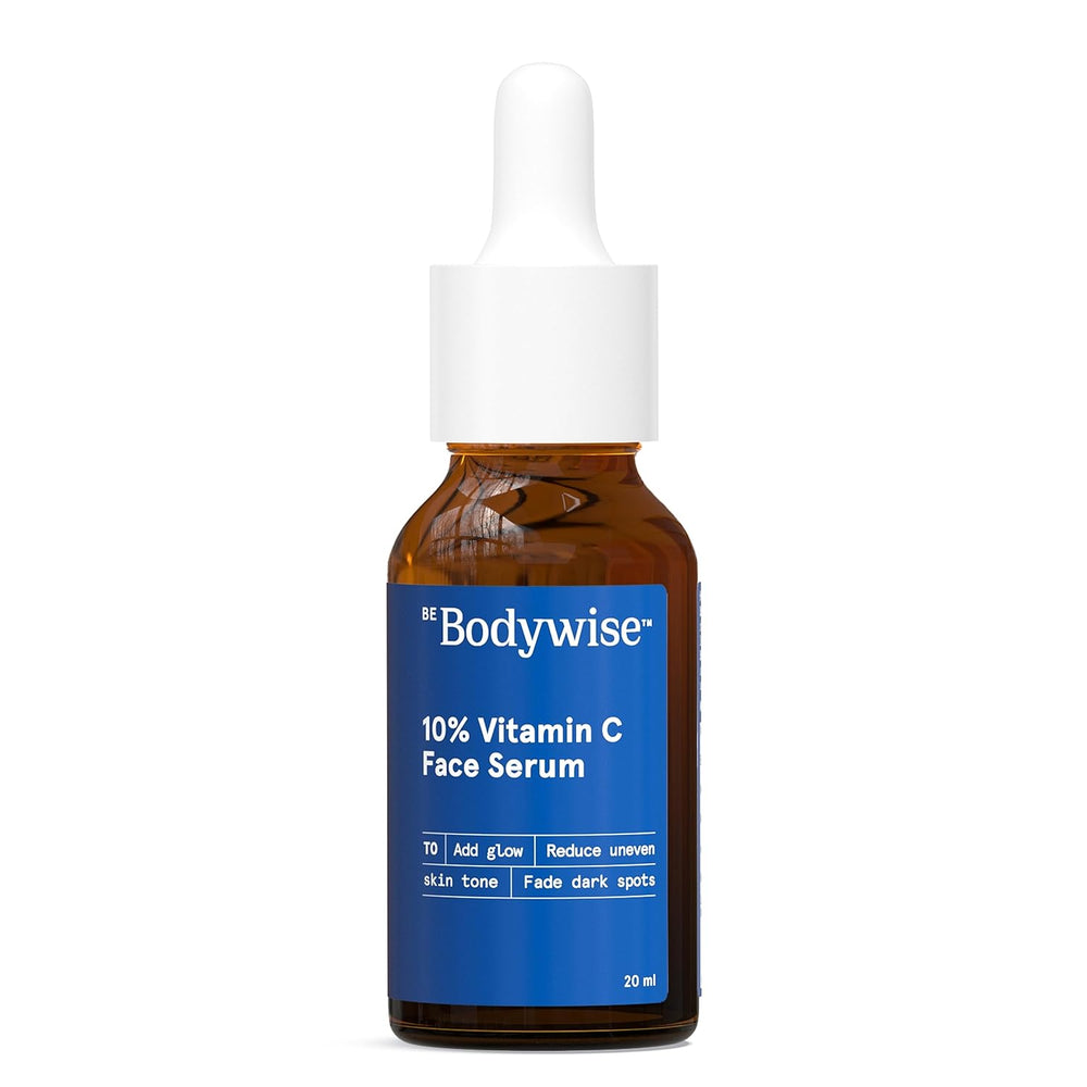 Be Bodywise 10% Vitamin C Face Serum for Glowing Skin (Beginner Friendly) 20ml