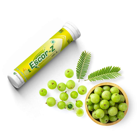 Glutone Escor-Z Effervescent Tablets (Lime & Lemon Flavour) 20