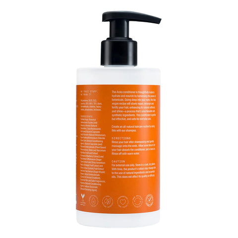 Arata Zero Chemicals Natural Nourishing Hair Conditioner, Orange 300 Ml