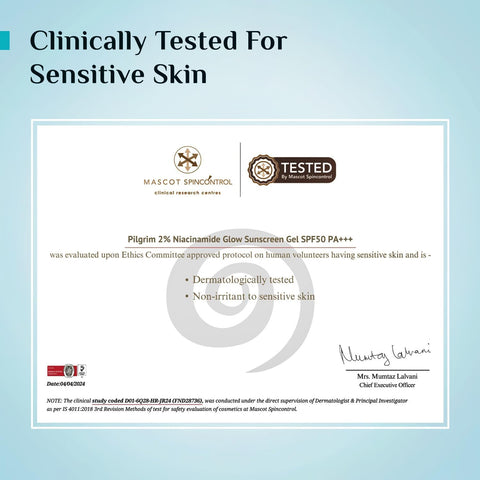 Pilgrim Minis - Pilgrim 2% Niacinamide Glow Sunscreen Spf 50 Pa