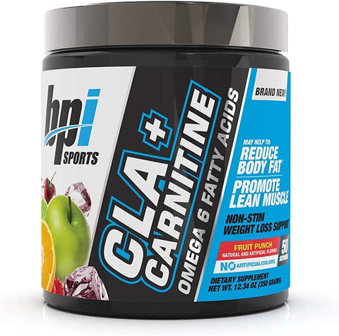 BPI Sports Health CLA + Carnitine Fruit Punch, 50 Servings