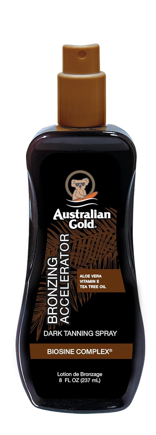 Australian Gold Dark Tanning Spray Bronze Accelerator 237ml