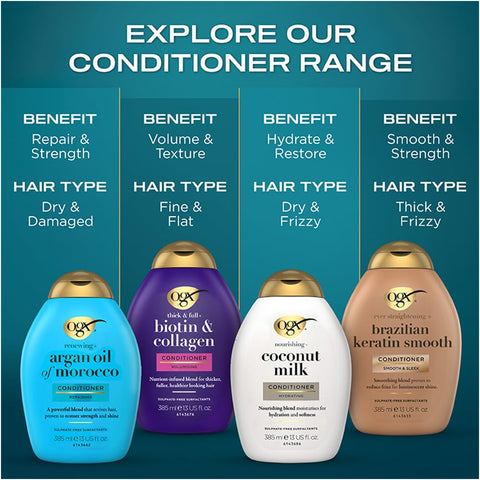 OGX CONDITIONER 385ML ARGAN OIL