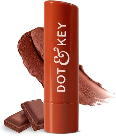 Dot & Key Br Lip Balm Spf50 Cocoa Nude 4.5G