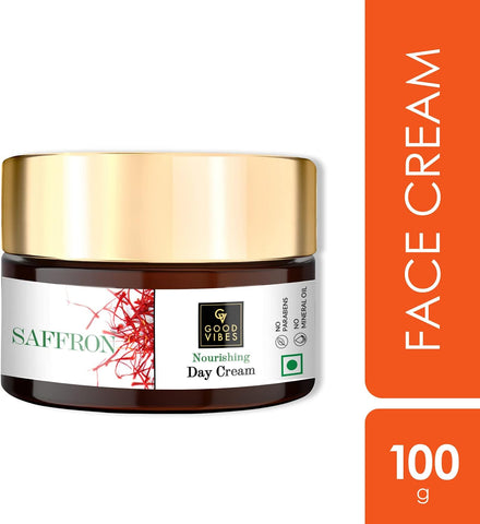 Good Vibes Saffron Nourishing Day Cream 100 gm