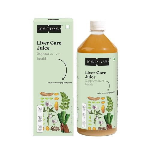 Kapiva Liver Care Juice | Anti-oxidant Rich Supplement With 5 Ayurvedic Herbs to Benefit Liver Health (1L)