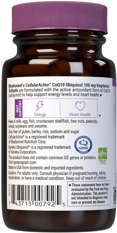 BlueBonnet UBIQUINOL 100MG 30S