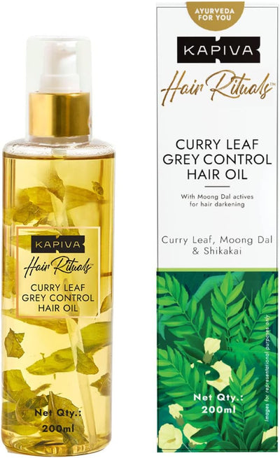 KAPIVA Grey Control Curry Leaf Hair Oil 200 ml