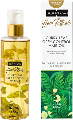 KAPIVA Grey Control Curry Leaf Hair Oil 200 ml