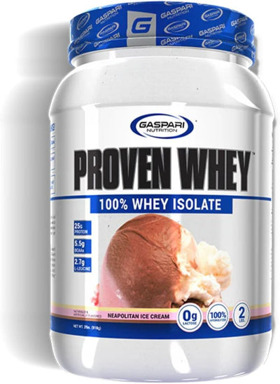 Gaspari Proven Whey™ 2lb 100% Hydrolyzed Whey Protein Isolate