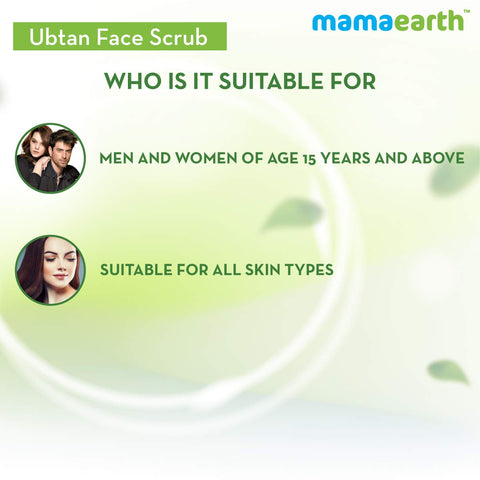 Mamaearth Ubtan Face Scrub, 100 ml