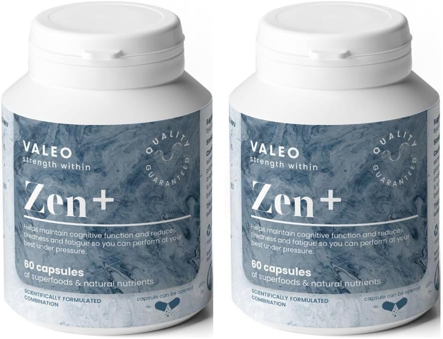 Valeo Zen+ 60 Vegan Capsules Pack of 2