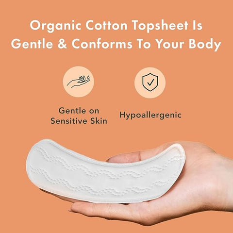 Rael Organic Cotton Panty Liner Regular 20S