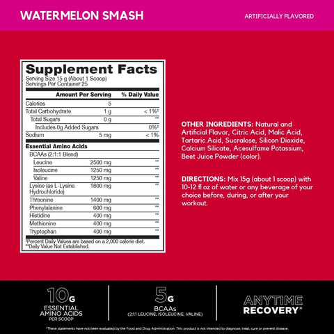 BSN Amino X EAA Watermelon 375g (6/Case) – image 2