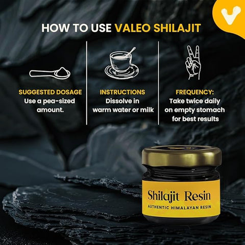 Valeo Pure Himalayan Shilajit Resin 40g