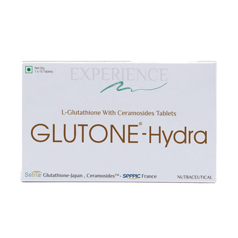 Glutone-Hydra | Setria Glutathione with Ceramosides Tablets 30