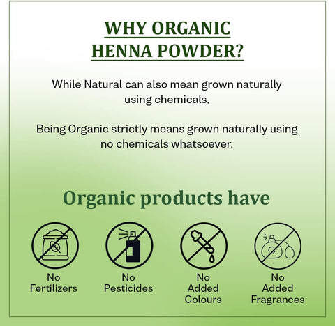 Kapiva Hair Rituals Organic Henna Powder 100g