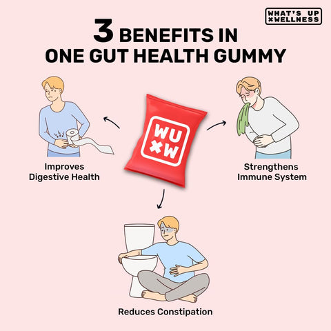 What’s Up Gut Health Gummies 15 Days Pack