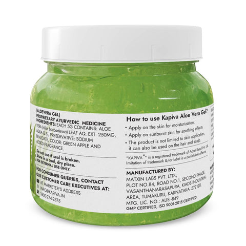 Kapiva Aloe Vera Skin Gel 500 Gm